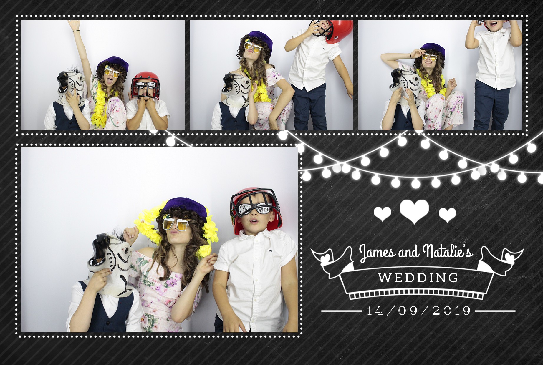 James and Natalie’s Wedding | View more photos from the event at gallery.myphotoboothexperience.co.uk/u/MyPhotoBoothExperienceLtd/James-and-Natalie’s-Wedding